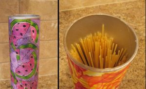 Decoupage Pasta Holder